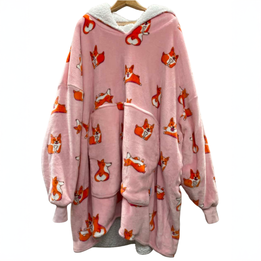 Oodie Original, Pink Corgi