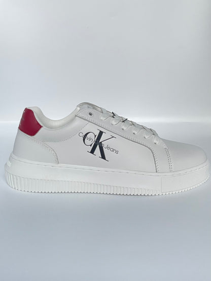 Calvin Klein Chunky Cupsole Monologo Trainers, White