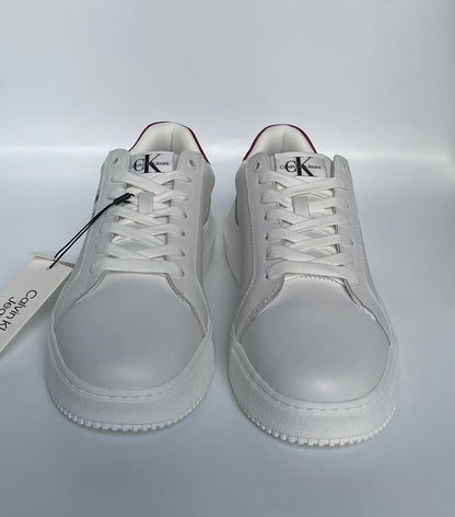 Calvin Klein Chunky Cupsole Monologo Trainers, White