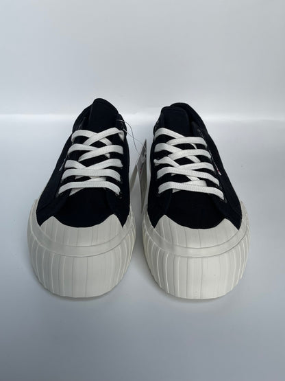 Superga 2631 Stripe Platform Trainers, Black