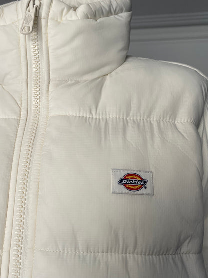 Men's Dickies Waldenburg Puffer Jacket, White