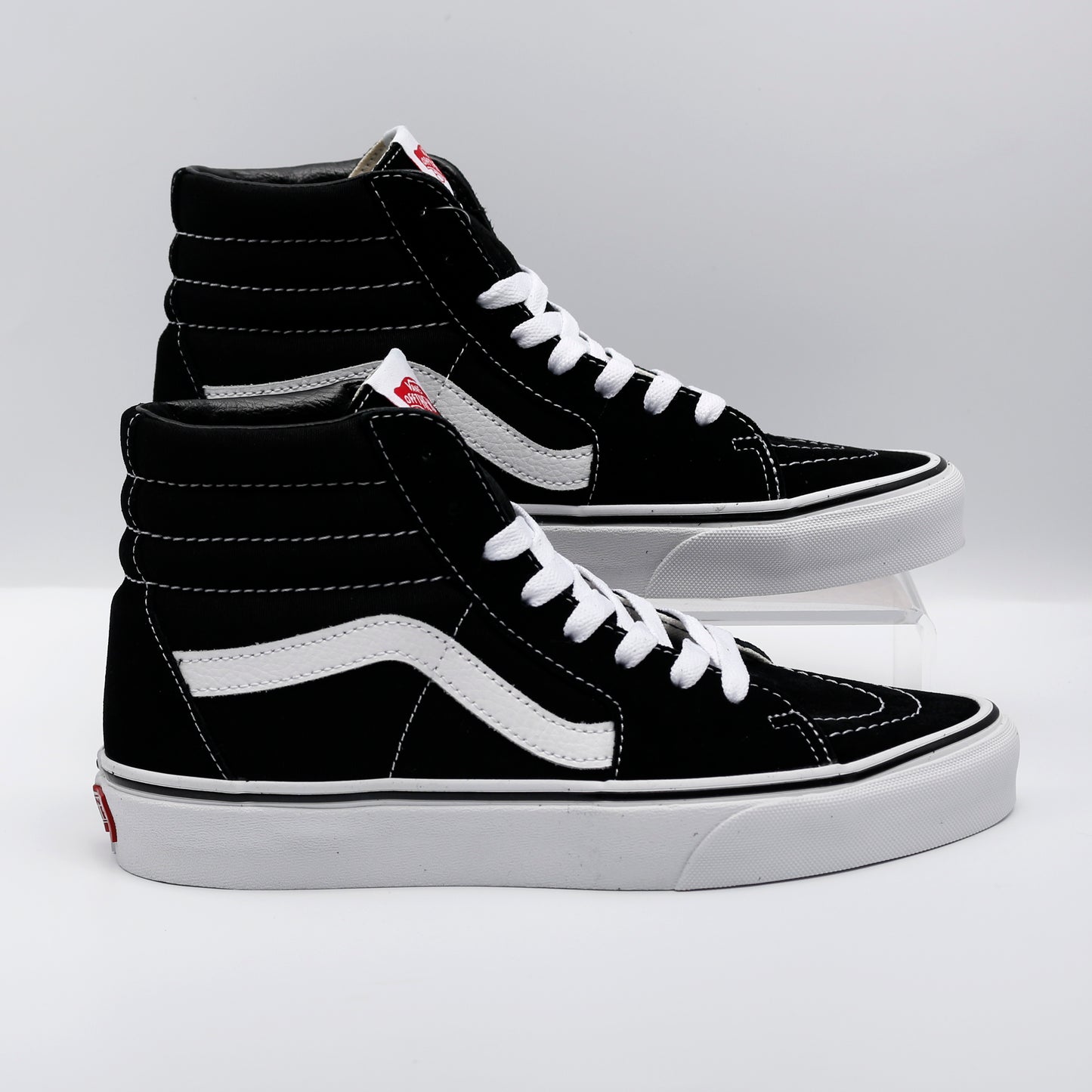 Vans Sk8-Hi Black and White Trainers