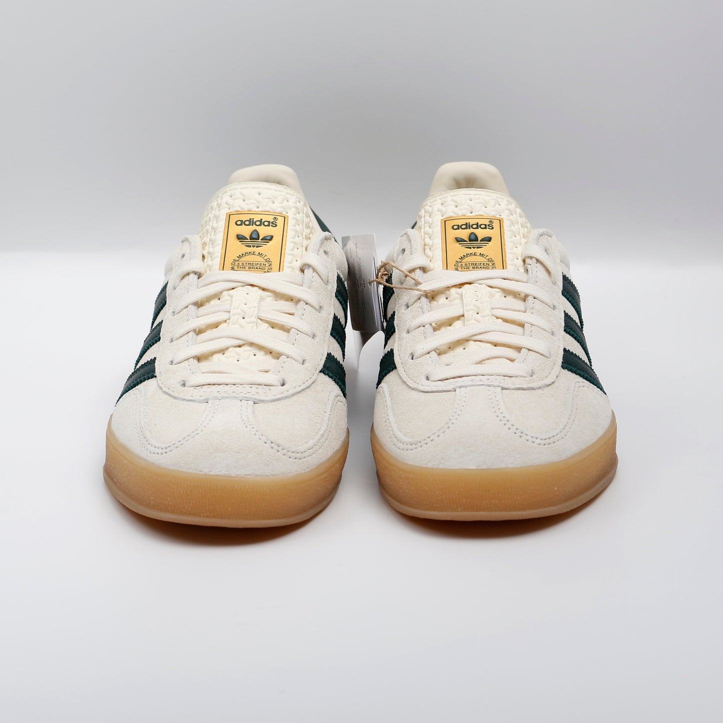 Adidas Gazelle Indoor, Cream White and Collegiate Green