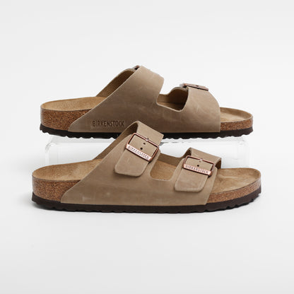 Birkenstock Arizona Oiled Leather, Tobacco Brown