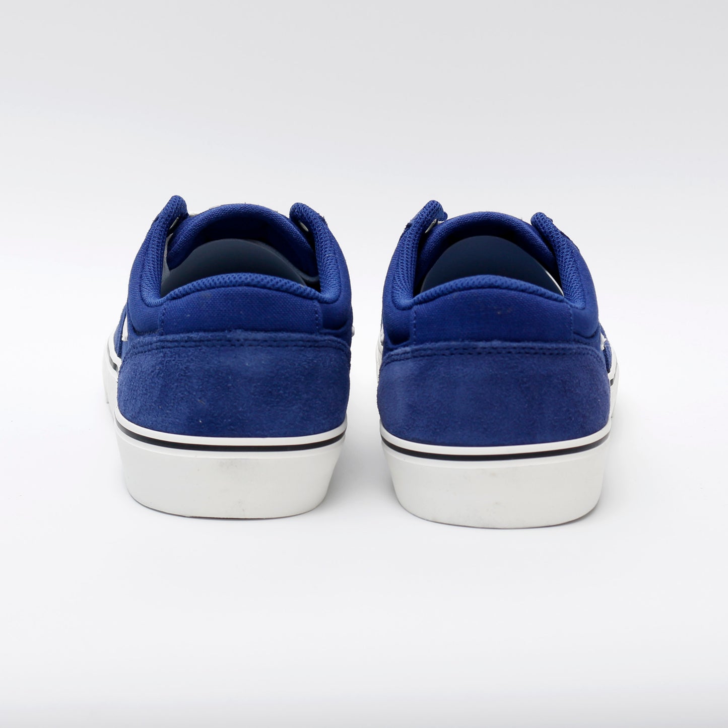 Nike SB Chron 2 Canvas and Suede Trainers, Blue and White