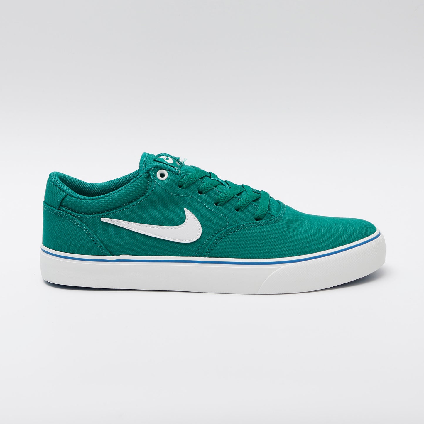 Nike SB Chron 2 Canvas Trainers, Green and White