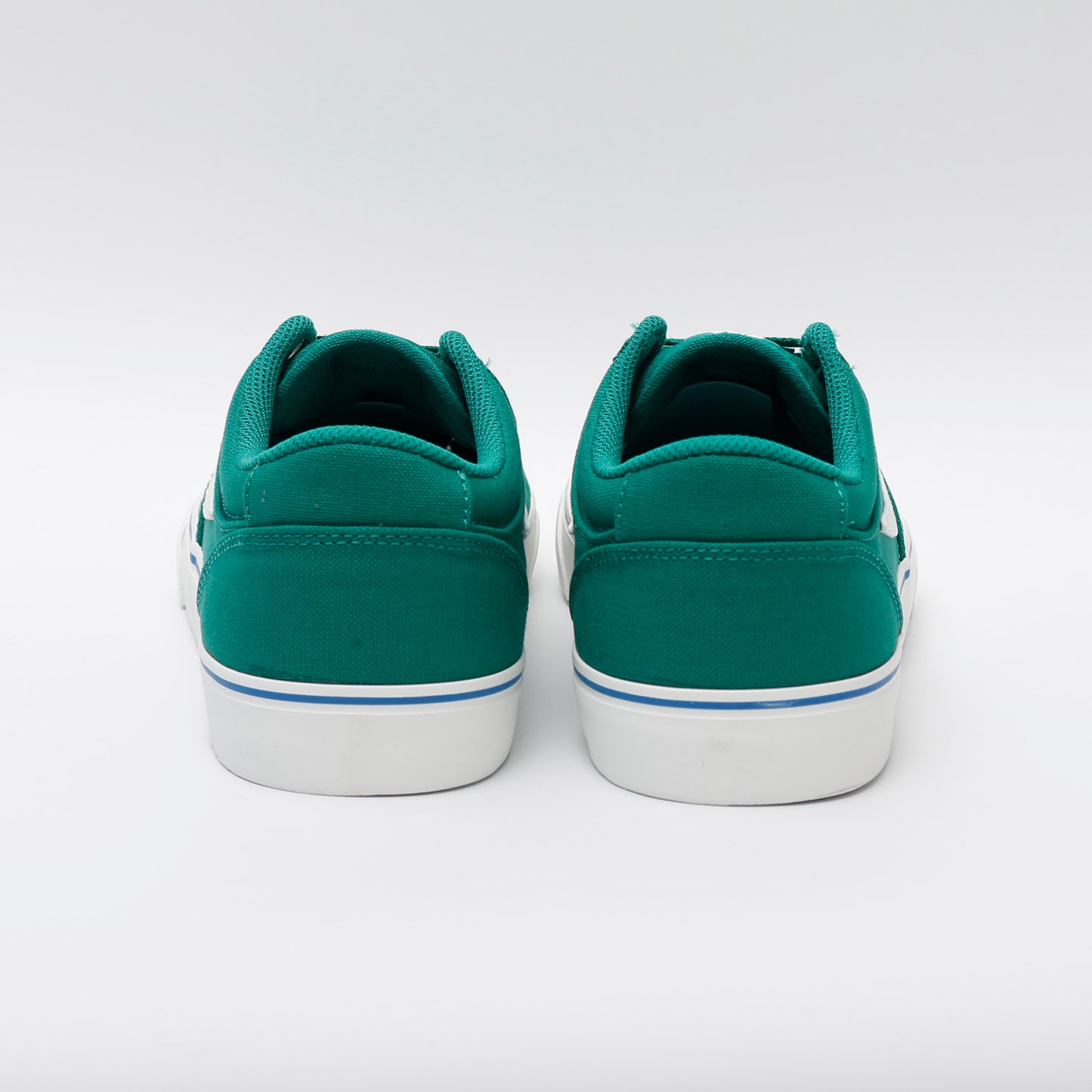 Nike SB Chron 2 Canvas Trainers, Green and White