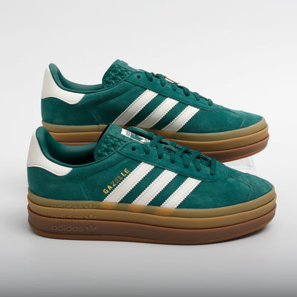 Adidas Gazelle Bold, Collegiate Green Gold Metallic