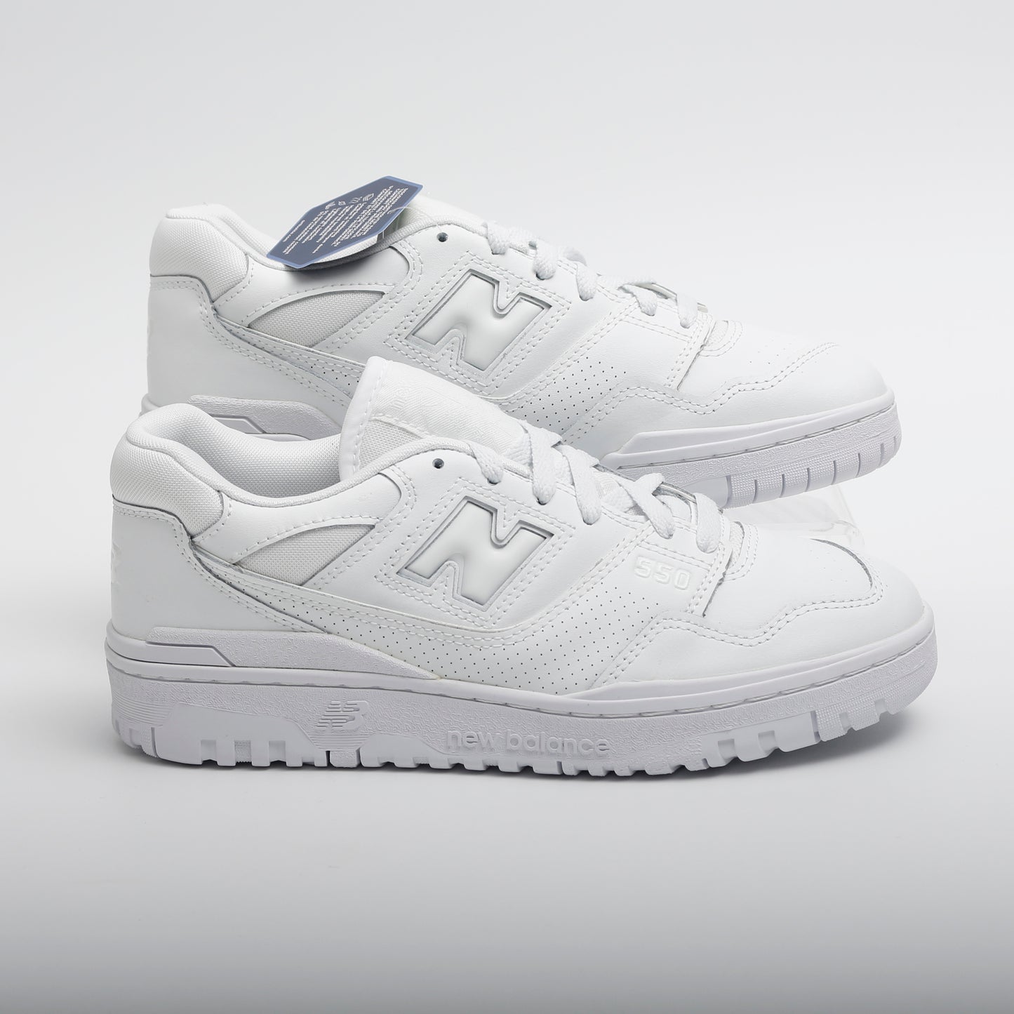 New Balance BB550, Triple White