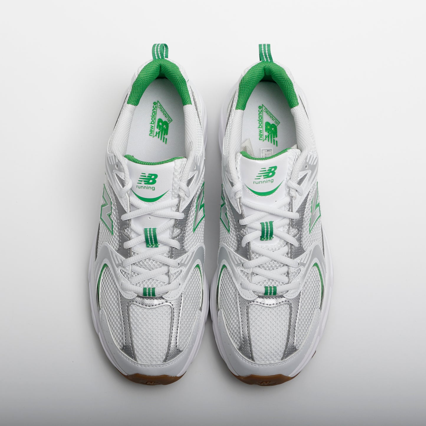 New Balance MR530 Trainers, White and Green