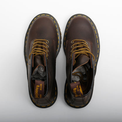 Dr Martens 1460 Bex Crazy Horse Dark Brown Leather Boots