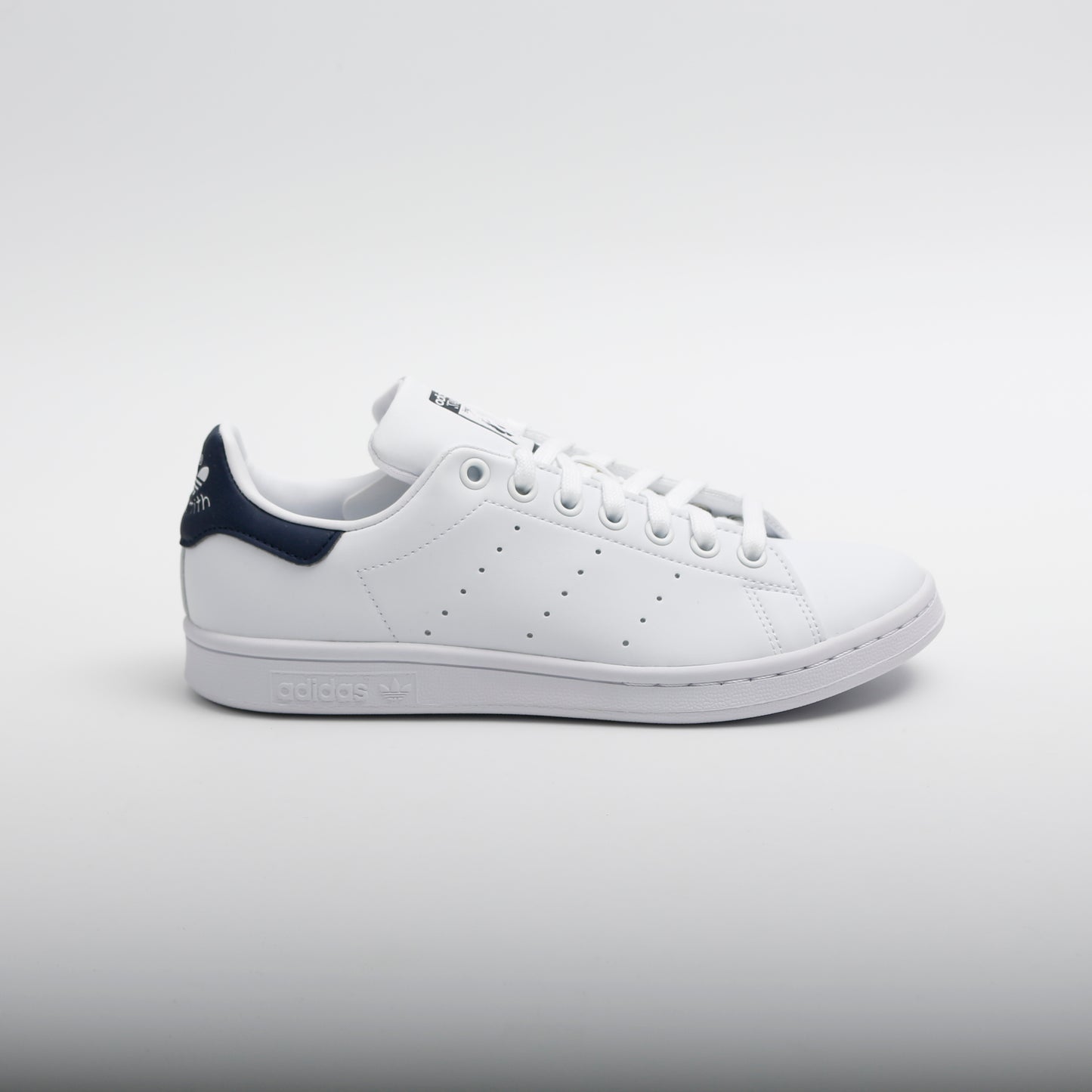 Adidas Stan Smith, White and Navy Leather