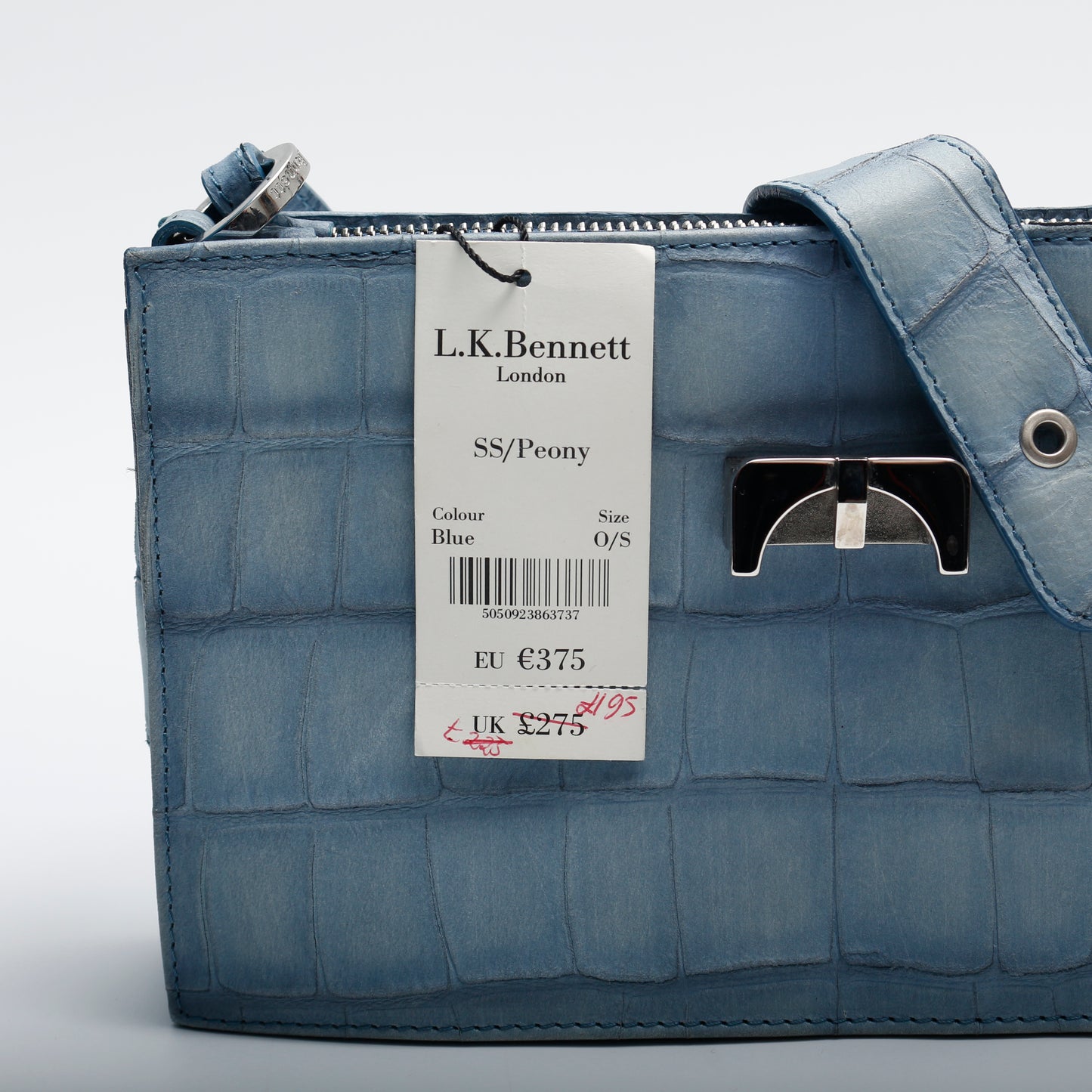 L.K. Bennett Women's Blue Leather Bag