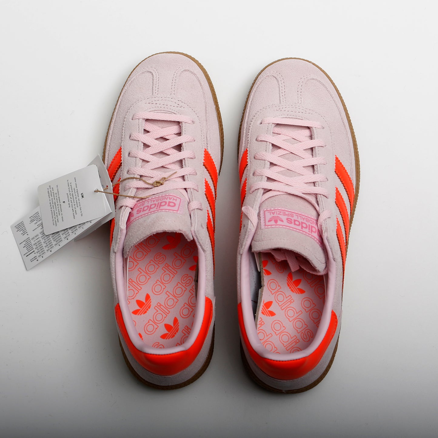 Adidas Spezial Womens, Clear Pink Solar Orange Gum