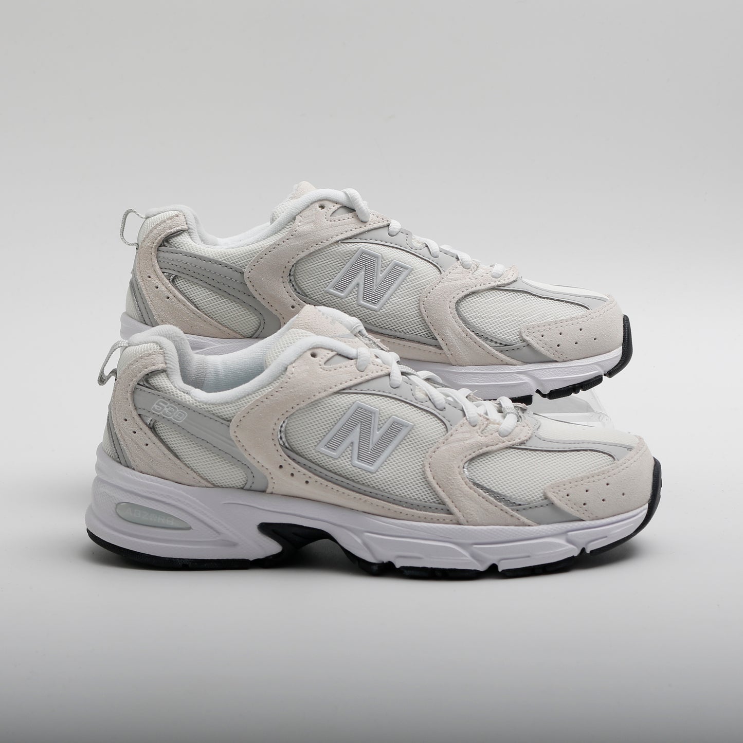 New Balance MR530 Trainers, MR530 Sea Salt Off White Grey