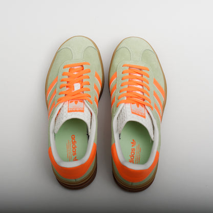 Adidas Gazelle Bold Semi Green and Orange