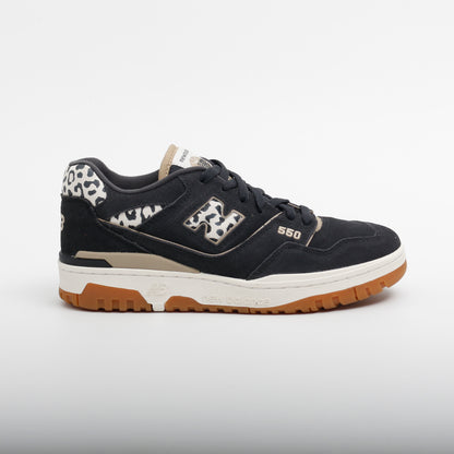 New Balance 550 Trainers, Phantom Black Leopard