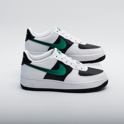 Nike Air Force 1 GS, White Green Black