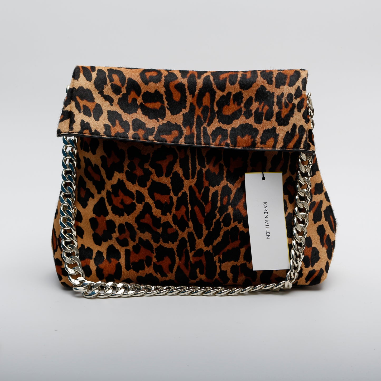 Karen Millen Leopard Print Handbag