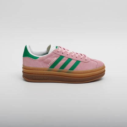 Adidas Gazelle Bold True Pink and Green