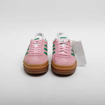 Adidas Gazelle Bold True Pink and Green