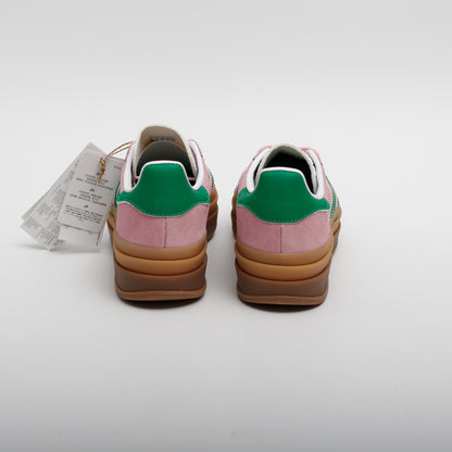 Adidas Gazelle Bold True Pink and Green