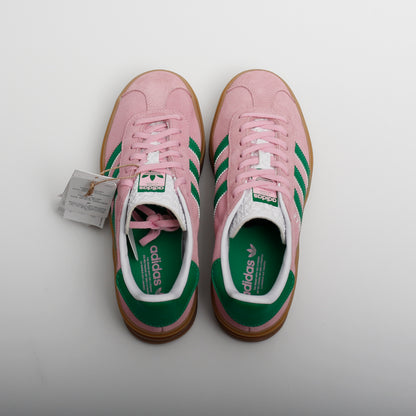 Adidas Gazelle Bold True Pink and Green