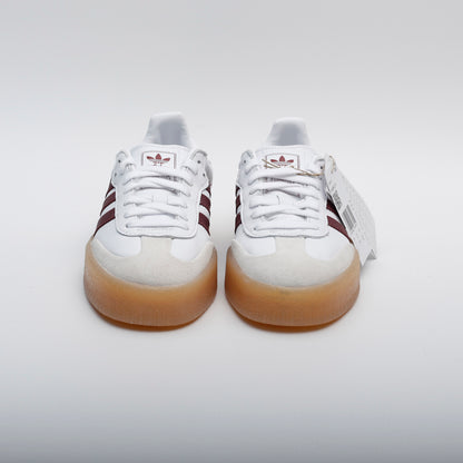 Adidas Sambae Cloud White, Shadow Red