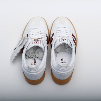 Adidas Sambae Cloud White, Shadow Red