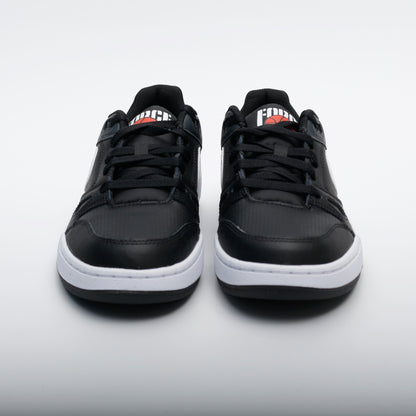 Nike Full Force Low Trainers, Black and White