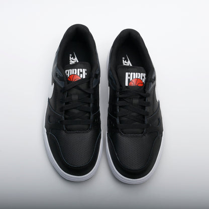 Nike Full Force Low Trainers, Black and White