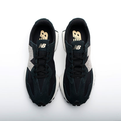 New Balance 327 Black White Leopard