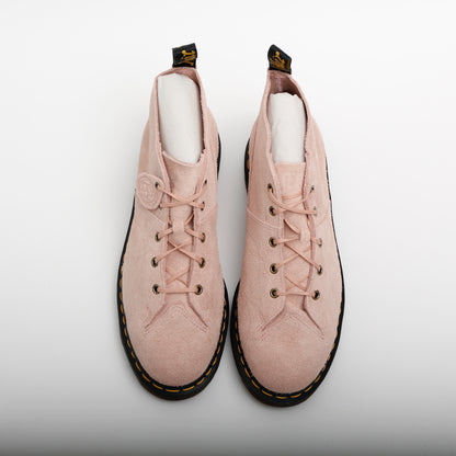 Dr Martens Church Boots Peach Beige Desert Oasis Suede