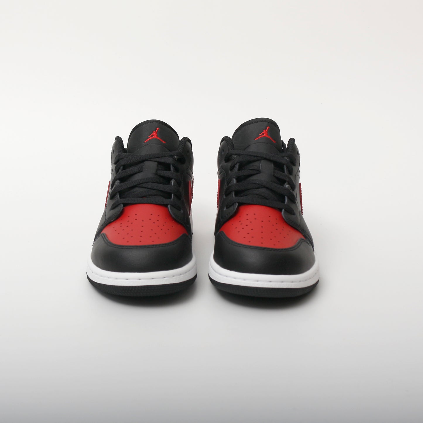 Nike Jordan 1 Low, Black Varsity Red Summit White GS