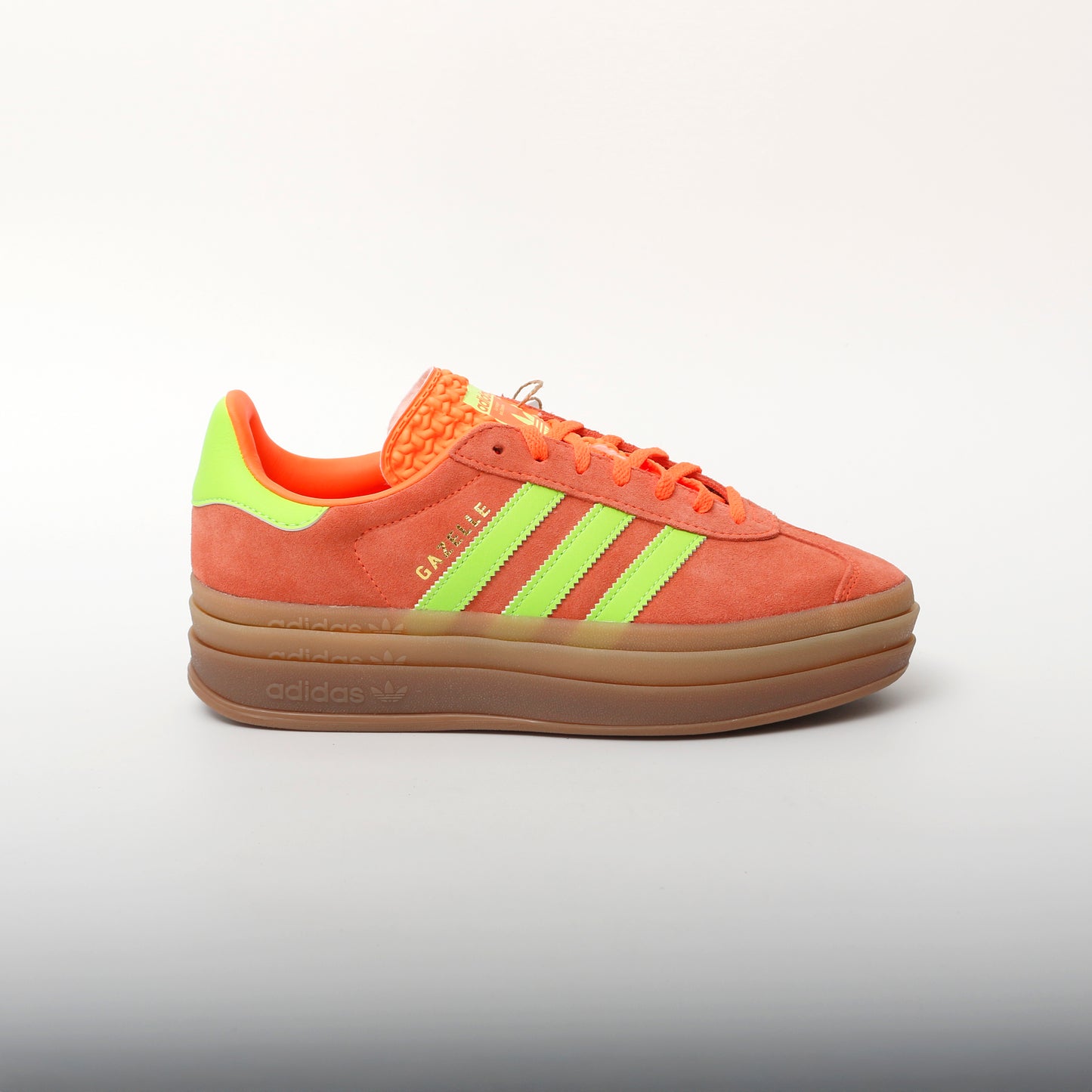 Adidas Gazelle Bold Solar Orange Green