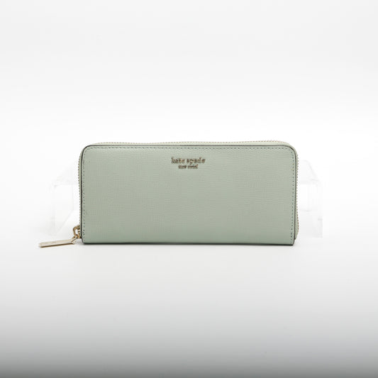 Kate Spade Sylvia Slim Continental Wallet, Pale Green