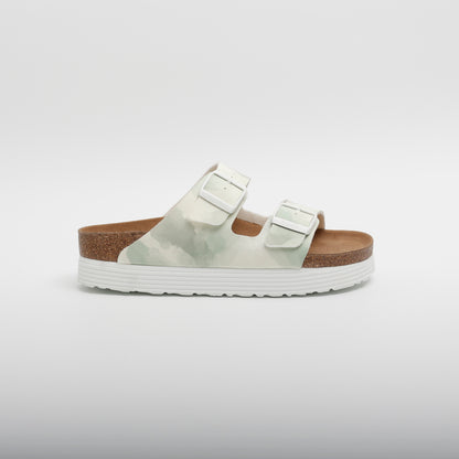 Birkenstock Papillio Arizona Sandals, Watercolour Khaki