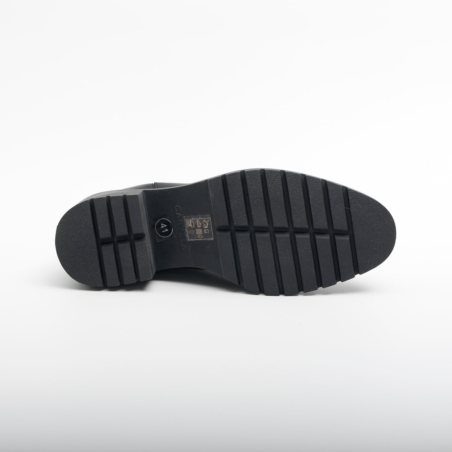 Carevla Champion Leather Ankle Boots, Black