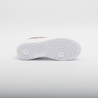 Nike Air Force 1 Low Retro Premium, White Element Gold