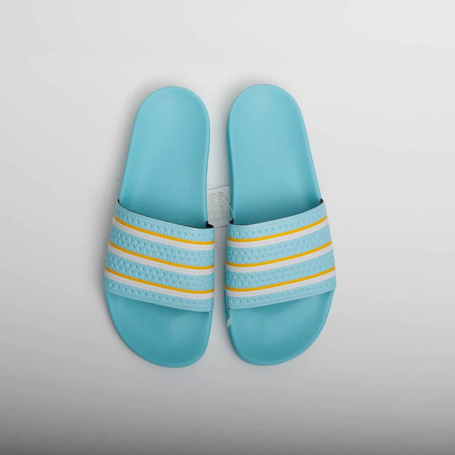 Adidas Adilette Slides, Blue Zest