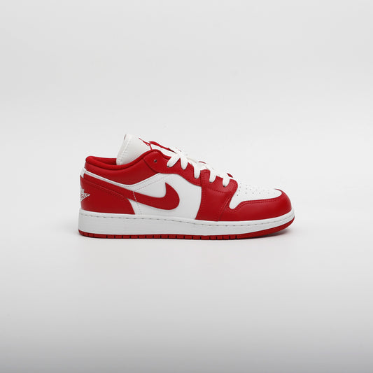 Nike Jordan 1 Low GS, Summit White Varsity Red