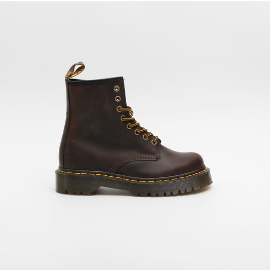 Dr Martens 1460 Bex Crazy Horse Brown Leather Boots