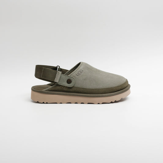 Ugg Goldencoast Clogs, Mens, Khaki Suede
