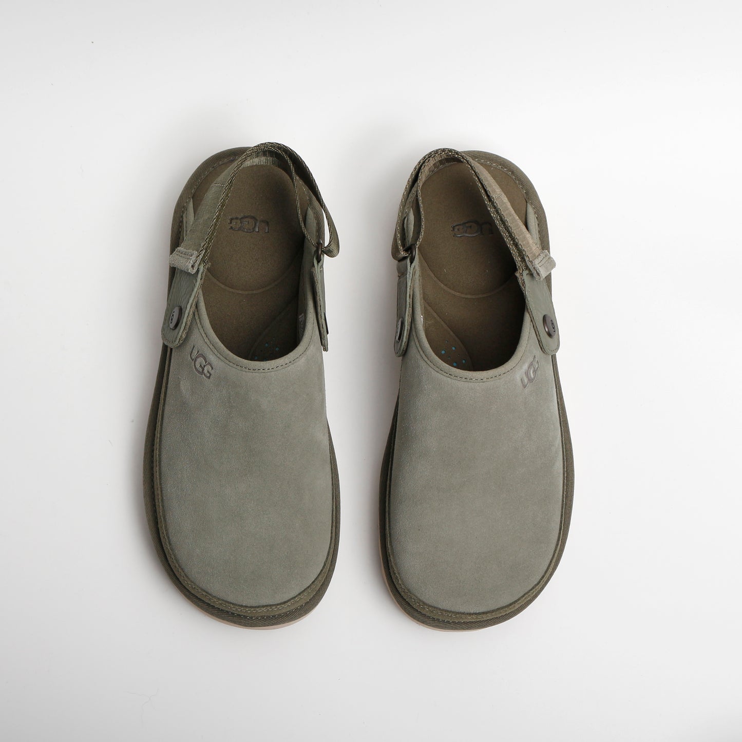 Ugg Goldencoast Clogs, Mens, Khaki Suede