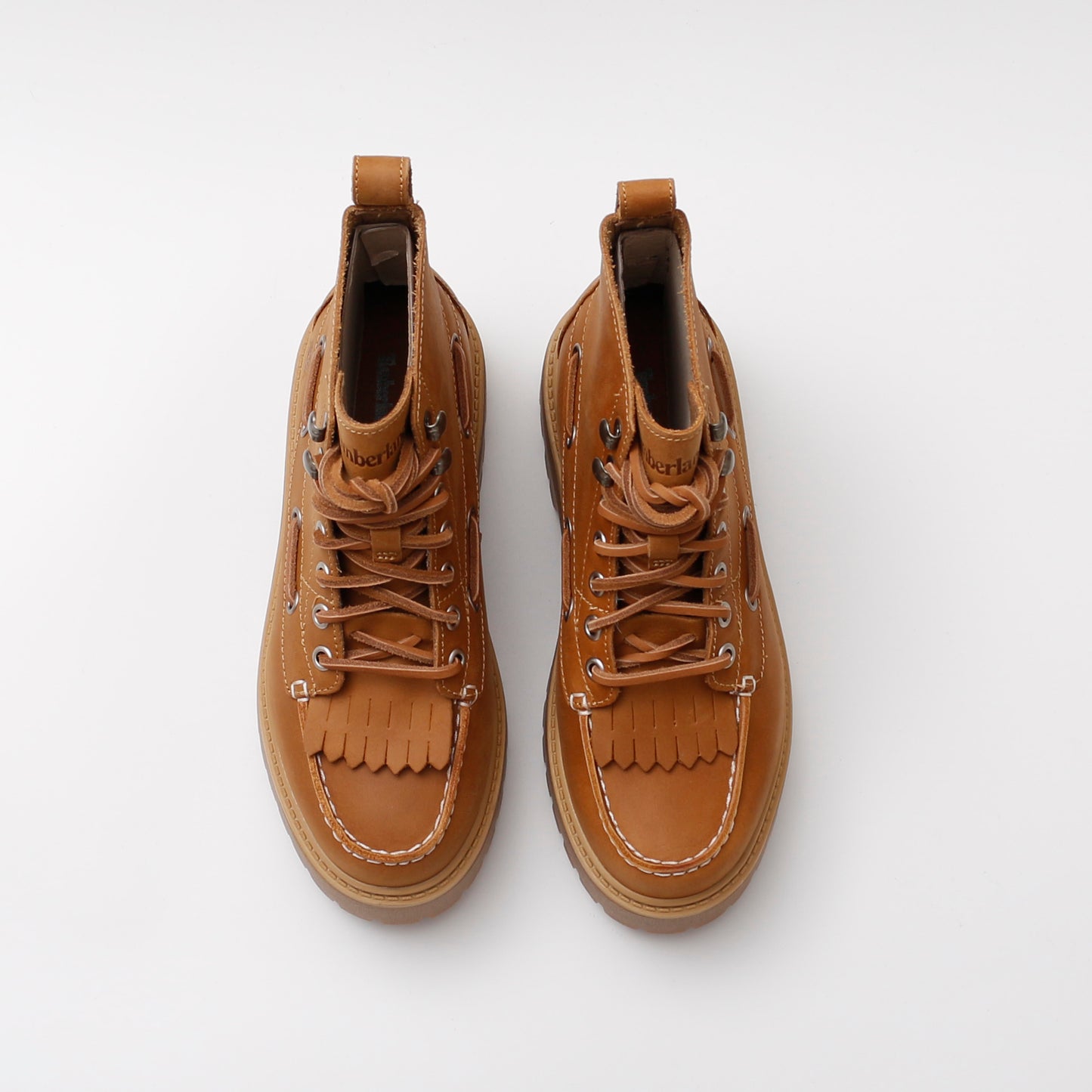 Timberland Stone Street Mid Lace Boots, Wheat Full Grain