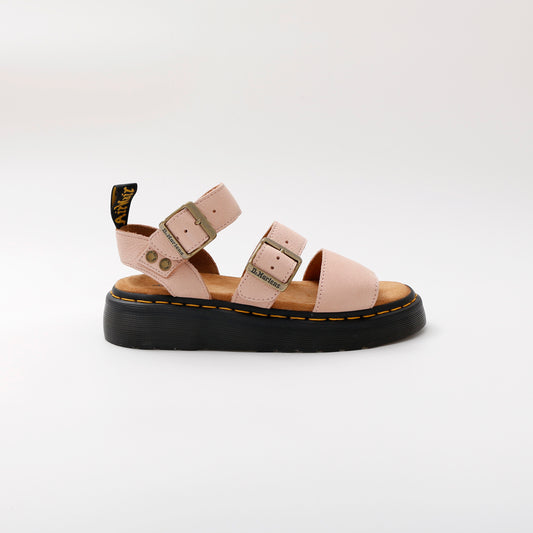 Dr. Martens Powder Pink Leather Gryphon Sandals