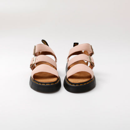 Dr. Martens Powder Pink Leather Gryphon Sandals