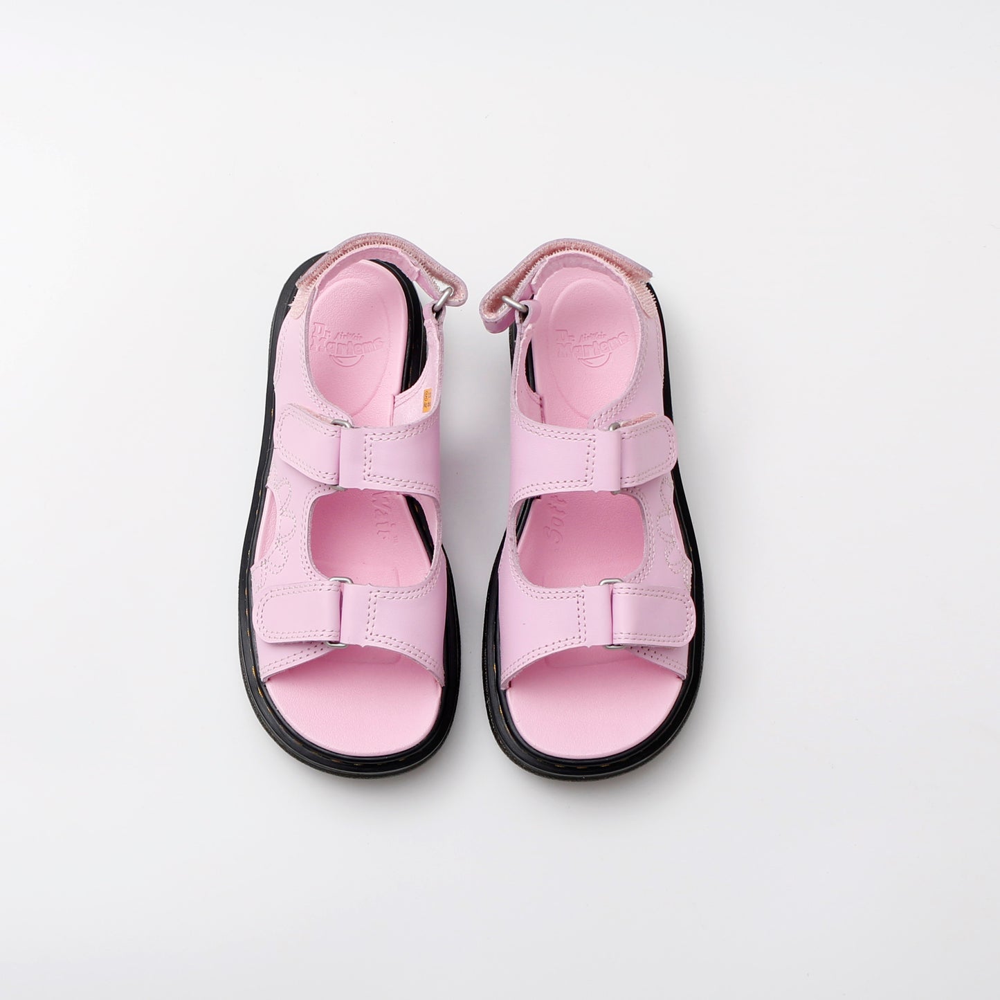 Dr Martens Virden Leather Sandals, Pink